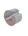 Metalic end cap round pin to awning at tube 78mm [product.brand] 1 - jesus@toldosyules.com 