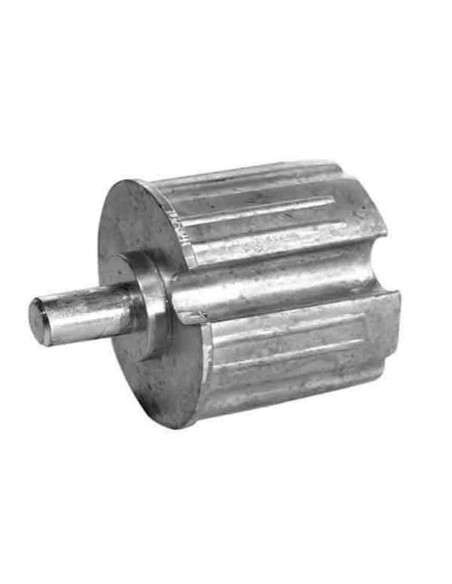 Metalic end cap round pin to awning at tube 60mm [product.brand] 1 - jesus@toldosyules.com 