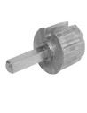 Metalic end cap square drive to awning at tube 60mm [product.brand] 1 - jesus@toldosyules.com 