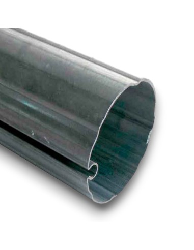 5.85m galvanised slotted awning tube 85mm diameter [product.brand] 1 - jesus@toldosyules.com 